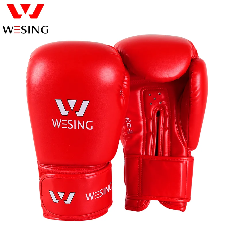 Wesing Pro Стиль ММА Боксерские перчатки большого размера для взрослых обучения