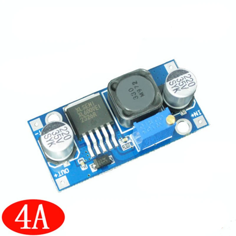 1 шт. XL6009 DC 4A Напряжение регуляторы модуль Boost|Регуляторы напряж./стабилизаторы| |
