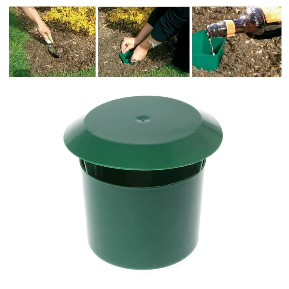 Ловушки в виде улитки 1 шт. клетка улавливающий углубление дома Ловушка с