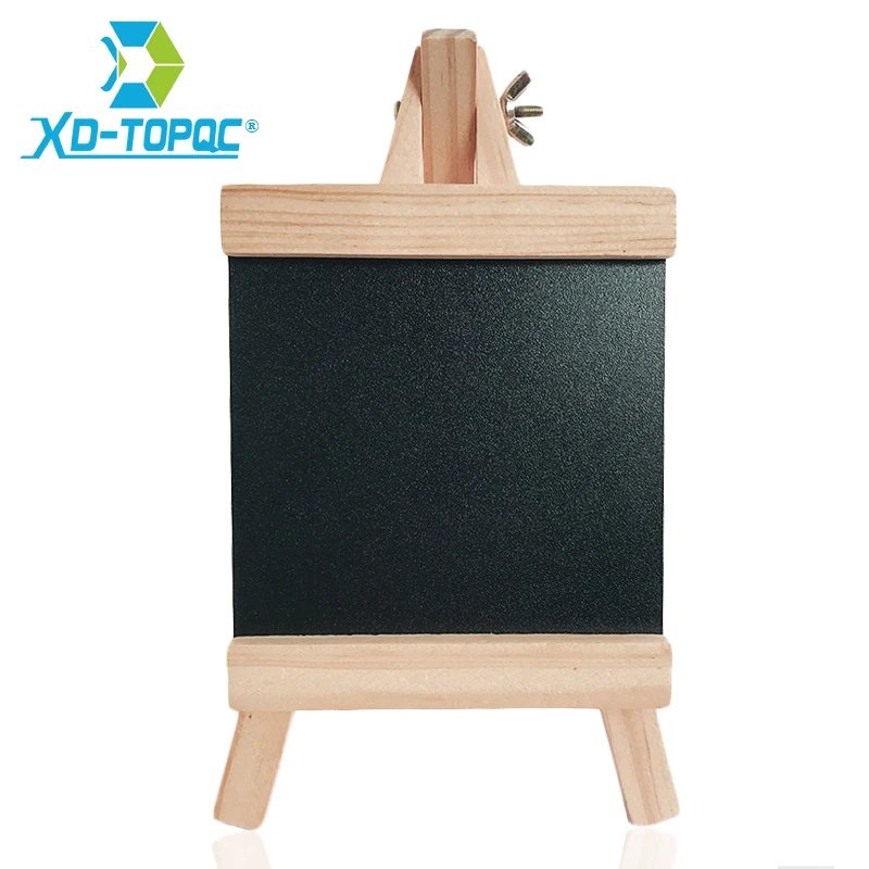 XINDI 12*23 см мини настольная доска из сосновой древесины мольберт детская черная