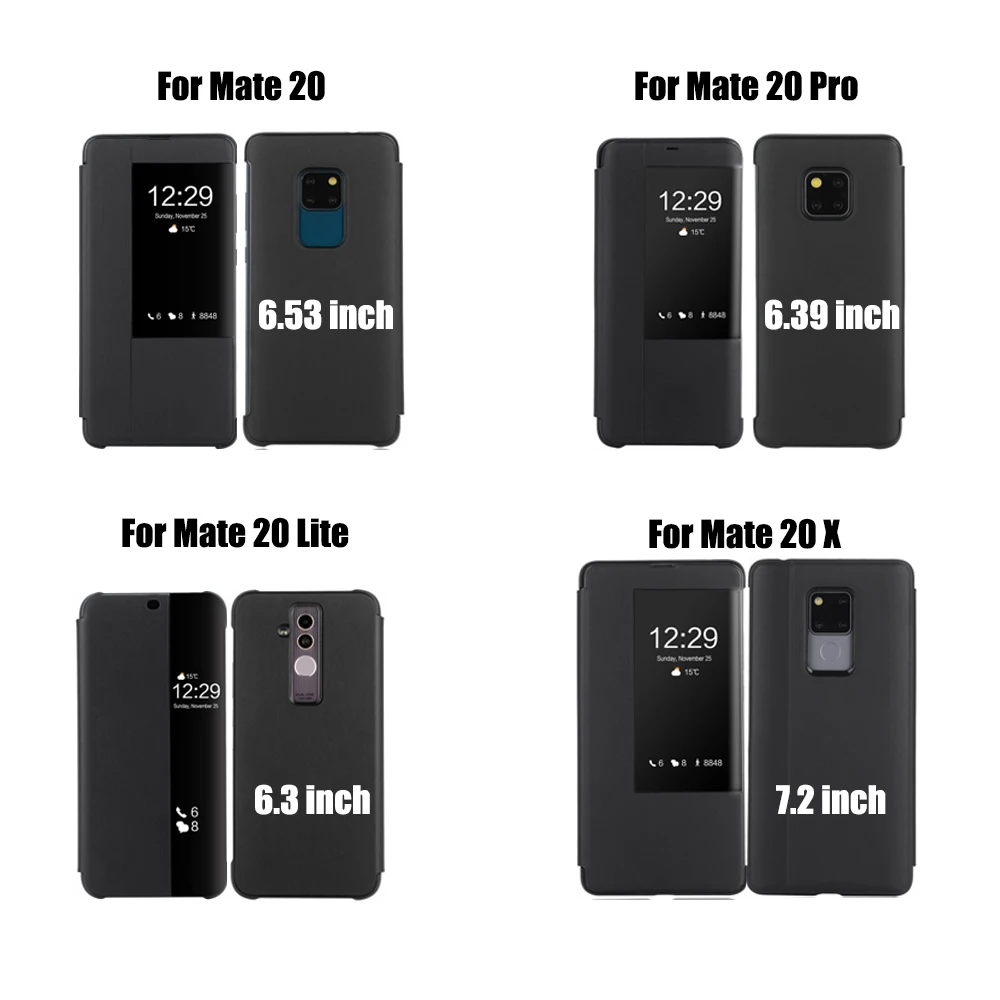 flip cover leather phone case for huawei mate 20 30 pro lite x 20x mate20 20pro 20lite mate20pro mate20x mate20lite view slim free global shipping