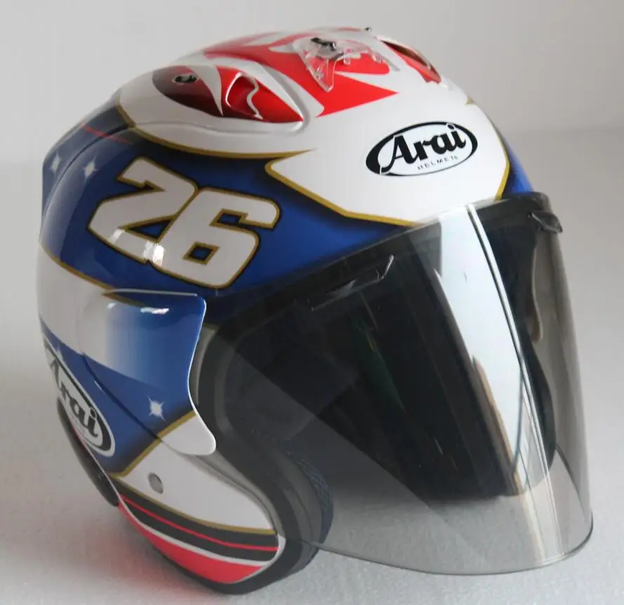 Design 12 ARAI 3/4 шлем мотоциклетный шлем полушлем открытый шлем-каска для мотокросса Размер: S M L XL XXL, Capacete - Цвет: Design 12