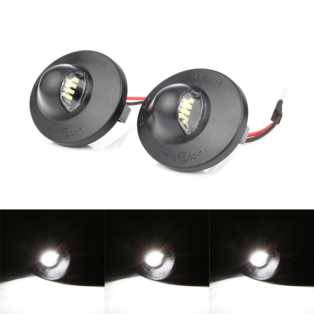 Автомобильный светодиодный светильник для номерного знака 2 шт. Ford F150 F250 F350 1990-2014