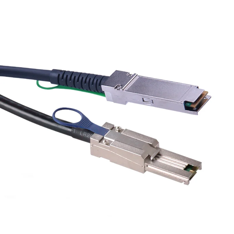 Кабель DDR QSFP to MiniSAS(SFF-8088), 1 метр 3,3 фута