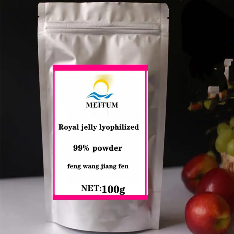 100g Высокое качество сублимированный порошок/маточное желе сублимированный порошок/Фен Ван Цзян фен/хорошее качество/ - Цвет: 100g