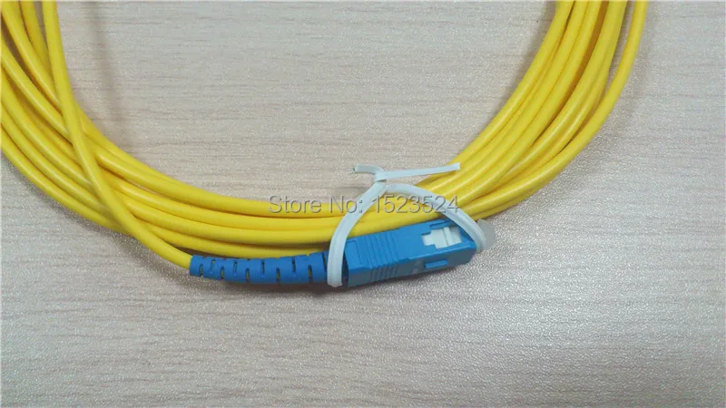 Бесплатная доставка 20 шт.лот SM Дуплекс 9125 3 мм 3 м SCUPC к LCUPC дуплексный волоконно-оптический патч-корд SC-LC соединительный кабель (art.: 783ad4059) - 783ad4059