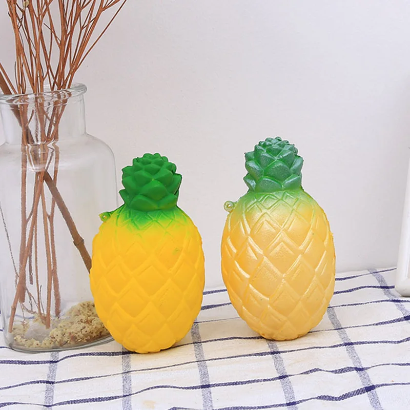 

2018 New Squishy Jumbo Pineapple Scented Cream Super Slow Rising Squeeze Toys Cure Toy Squish Toy For children Gift Drop