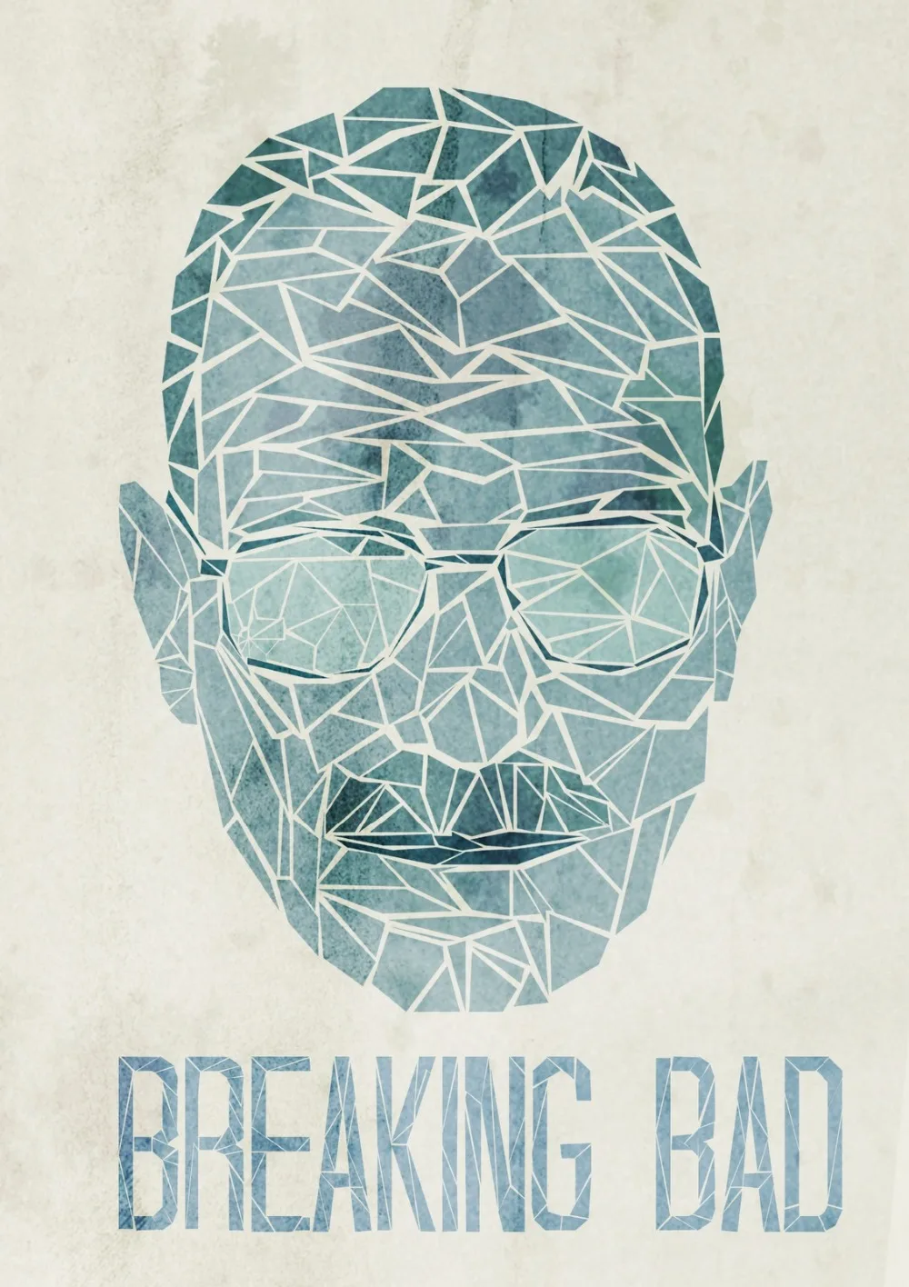 Breaking Bad Walter белый портретный поп-арт художественный винтажный Ретро Холст постер