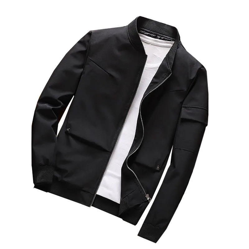 MFERLIER Весна Осень Куртки мужские большие размеры 5XL 6XL 7XL 8XL бюст 138 см куртки 4