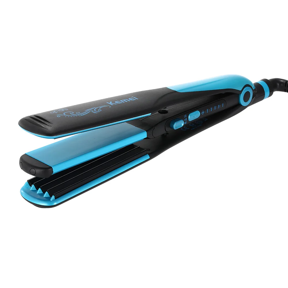 Kemei-2209 hair straightener professional 2 in 1 ionic straightening iron &amp curler styling tool pranchas de cabelo curling irons | Бытовая