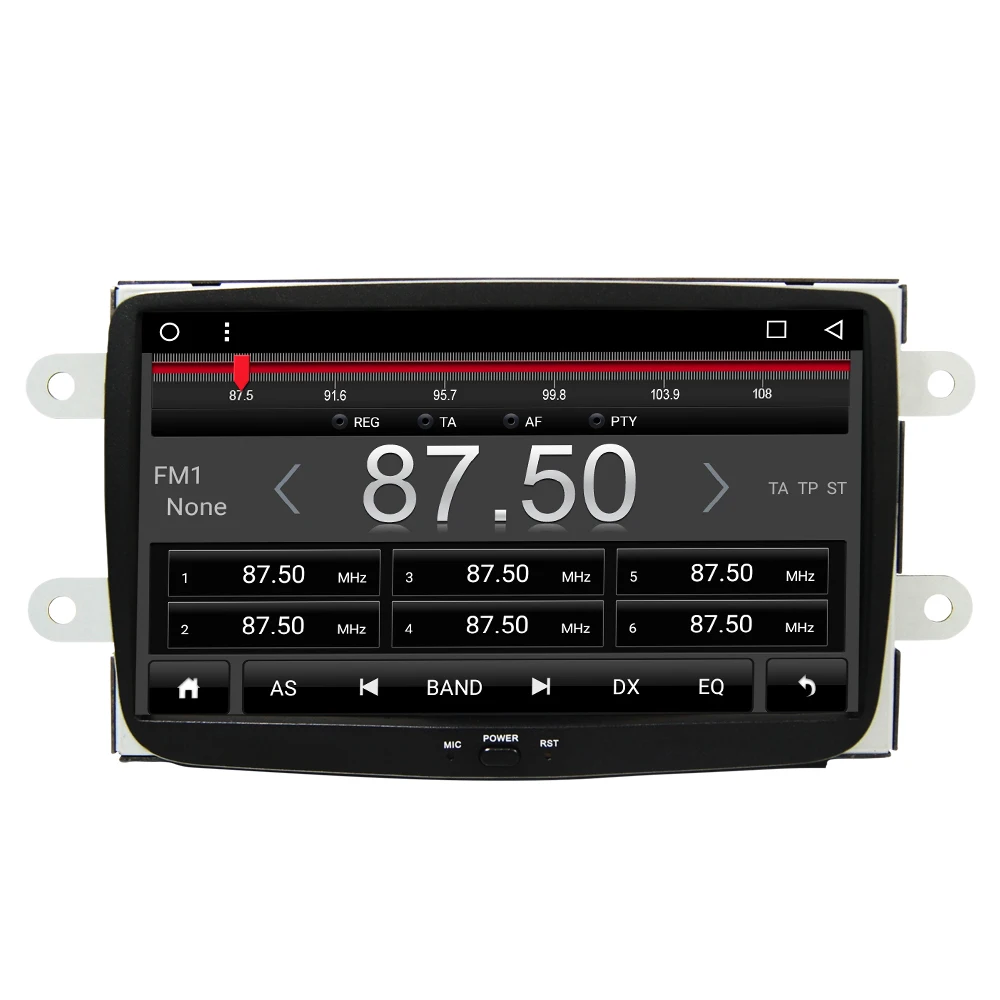Поддержка Apple Carplay Android 8 1 автомобильное радио GPS Navi Мультимедиа Стерео для Renault Dacia
