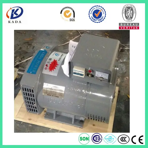 STC 7.5KW ac щетка синхронный трехфазный генератор 380 в кВт Доставка морем Испанию Vigo