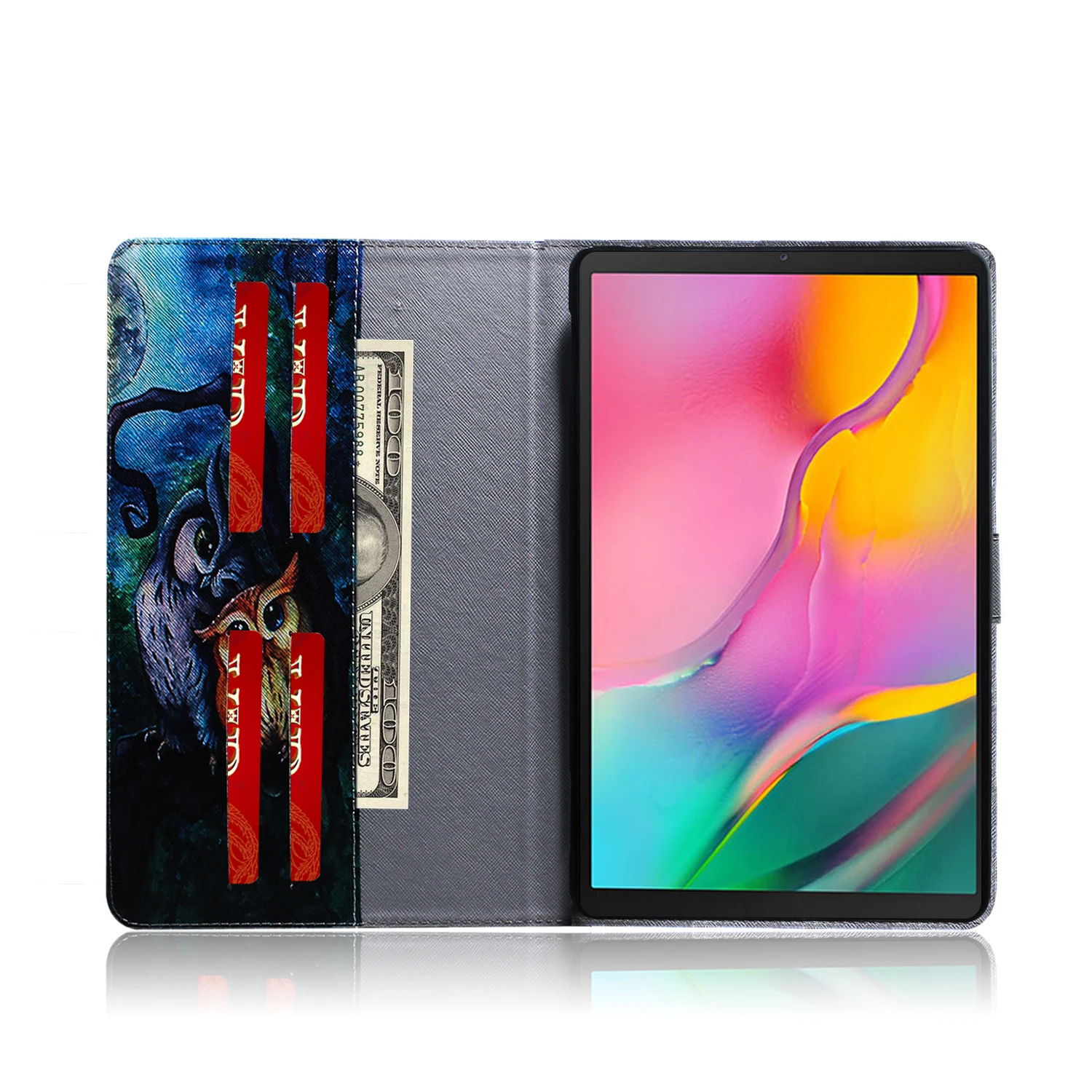Tab A 10,1 SM-T510 панда лев тигр чехол закрытый чехол для Samsung Galaxy Tab A 10,1 T510 T515 SM-T515 чехол для планшета