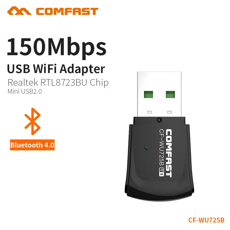 COMFAST Mini Bluetooth Usb Wifi адаптер Dongle Pci e Lan сетевая карта 2 4 ГГц антенна 150Mbs Wi Fi приемник