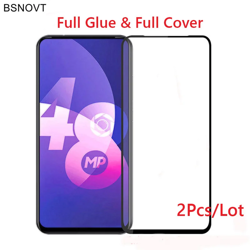 2 шт. стекло для OPPO F11 Pro Защитная пленка экрана телефона полное покрытие