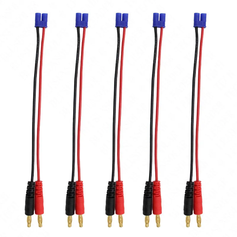 50 шт./лот OEM качество EC2 штекер к 4 мм банановый для батареи RC lipo переходник DZ0304 |