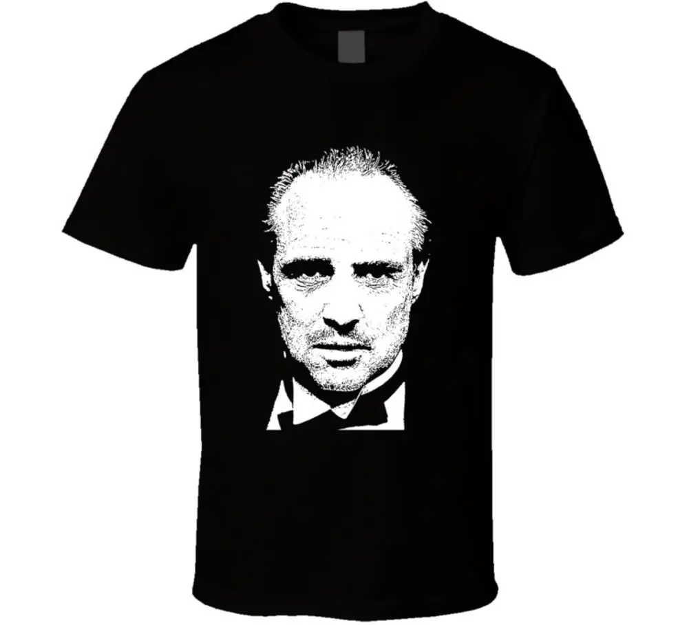 Godfather Vito Corleone классический Гангстерский фильм вентилятор футболка крутая
