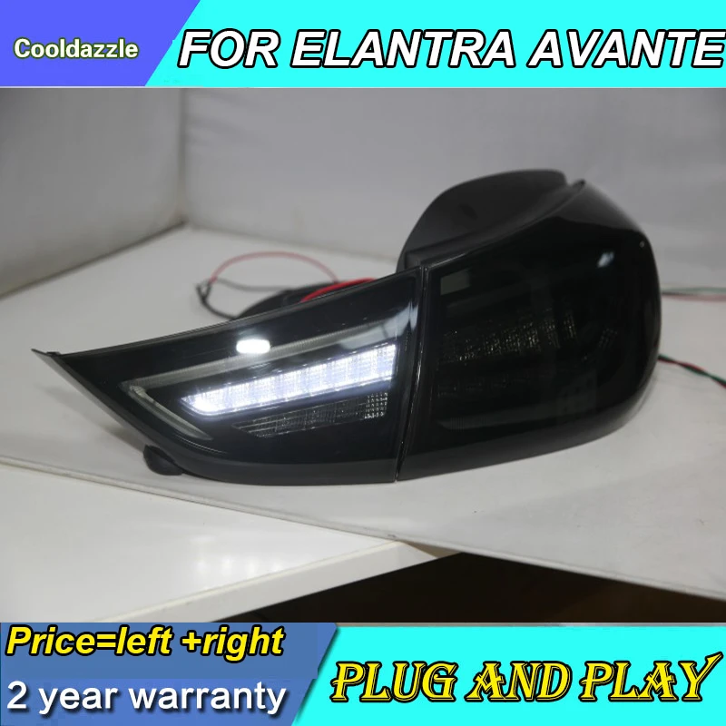 Светодиодный задний фонарь в сборе для Hyundai Avante i35 Elantra 2011 2012 2013 2014 2015|Фара авто сборе| |