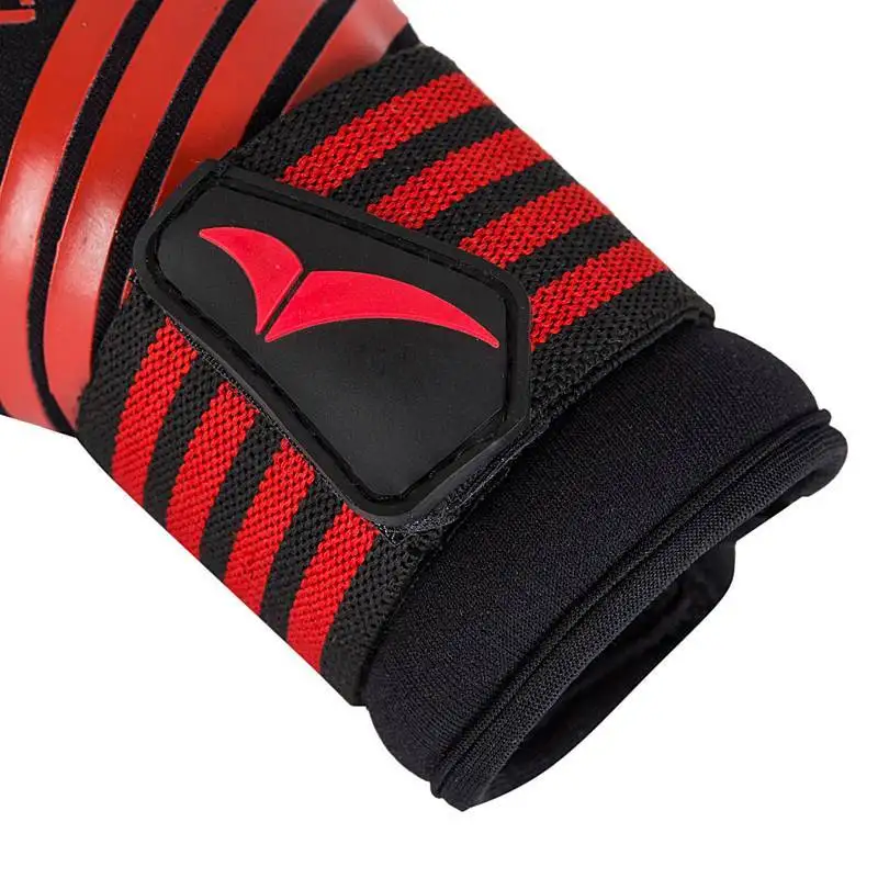 

Professional New Kids Mens Goalkeeper Gloves Thick Latex Football Without Finger Protection Keeper Gloves Goalie Training Gloves