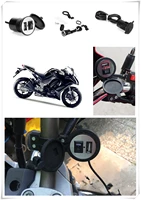 12 24v motorcycle usb charger power adapter waterproof for kawasaki ninja 650r er6f er6n versys w800 se z750s