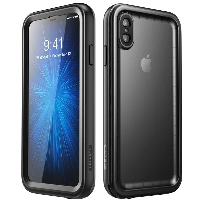 Для iphone Xs Max чехол 6,5 дюймов i-Blason Aegis водонепроницаемый полный корпус прочный защитный чехол со встроенной защитной пленкой