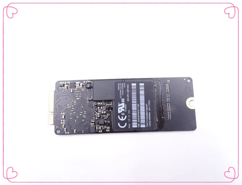 Для Macbook Pro Retina A1425 A1398 Blade SSD твердотельный накопитель 128 ГБ поздняя/Середина 2012