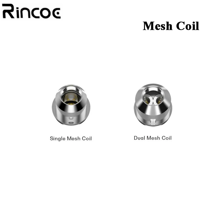 5 шт./лот оригинальные катушки Rincoe Mechman одна сетка катушка 0.25ohm двойная 0.2ohm головка