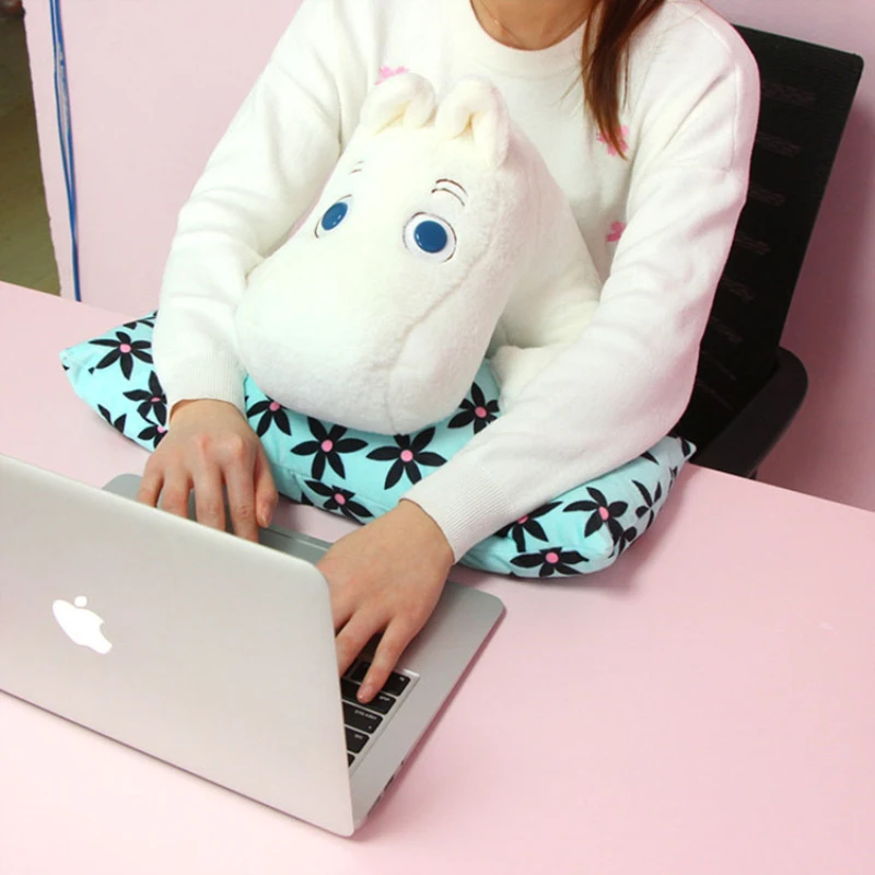 48 см Moomin Yamei компьютерная Подушка Бегемот семейная настоящая кукла Детская
