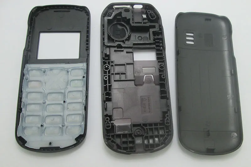 Черный чехол с полным корпусом и клавиатурой для Nokia 1280 панель корпуса