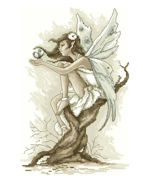 Золотая коллекция шикарный Набор для вышивки крестиком Бабочка Сказочная