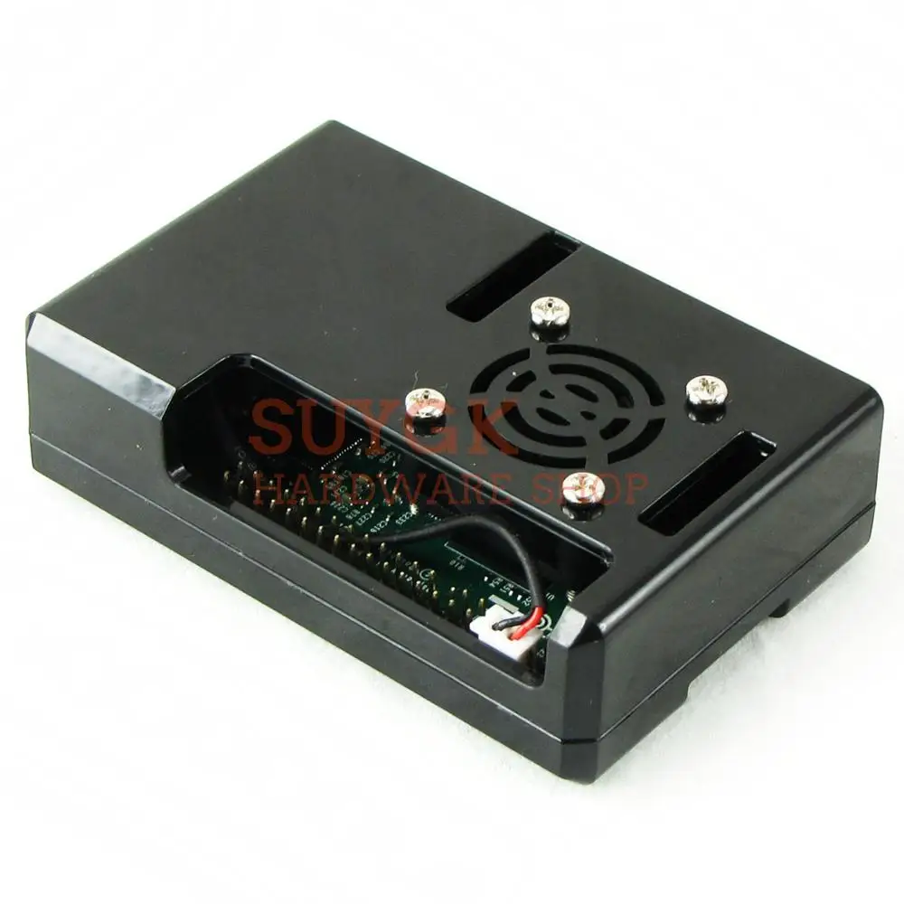 Черный чехол + для Raspberry PI 2 PI3 model B 3B пластиковый корпус из АБС пластика
