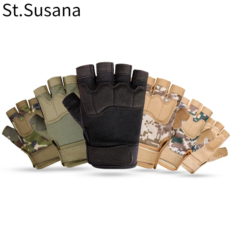 St. Susana 2018 Новое поступление мужские летние спортивные перчатки Модные спортзал