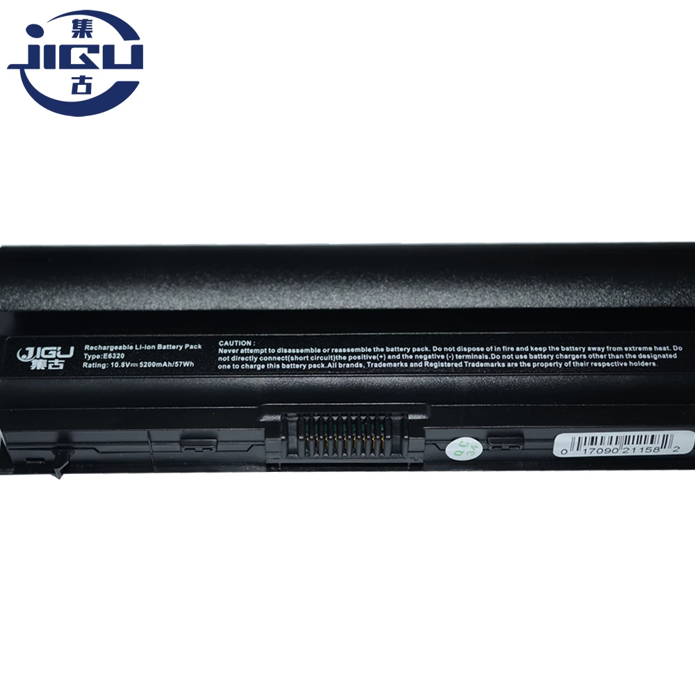 Аккумулятор JIGU для ноутбука dell Latitude E6120 E6220 E6230 E6320 E6330 E6430S 09K6P 0F7W7V 11HYV 3W2YX 5X317 7FF1K|battery