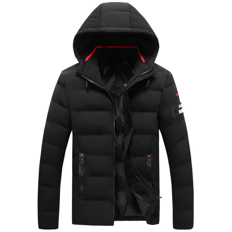 Plus Size 4XL 5XL 6XL 7XL 8XL Hooded Collar Winter Parkas Men Clothes 115-125 | Мужская одежда
