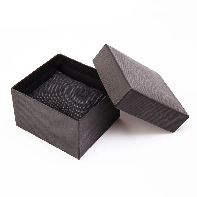 box black Новые модные женские часы, повседневные часы с квадратным циферблатом, женские ретро Роскошные Кварцевые наручные часы с кожаным ремешком - Цвет: box black