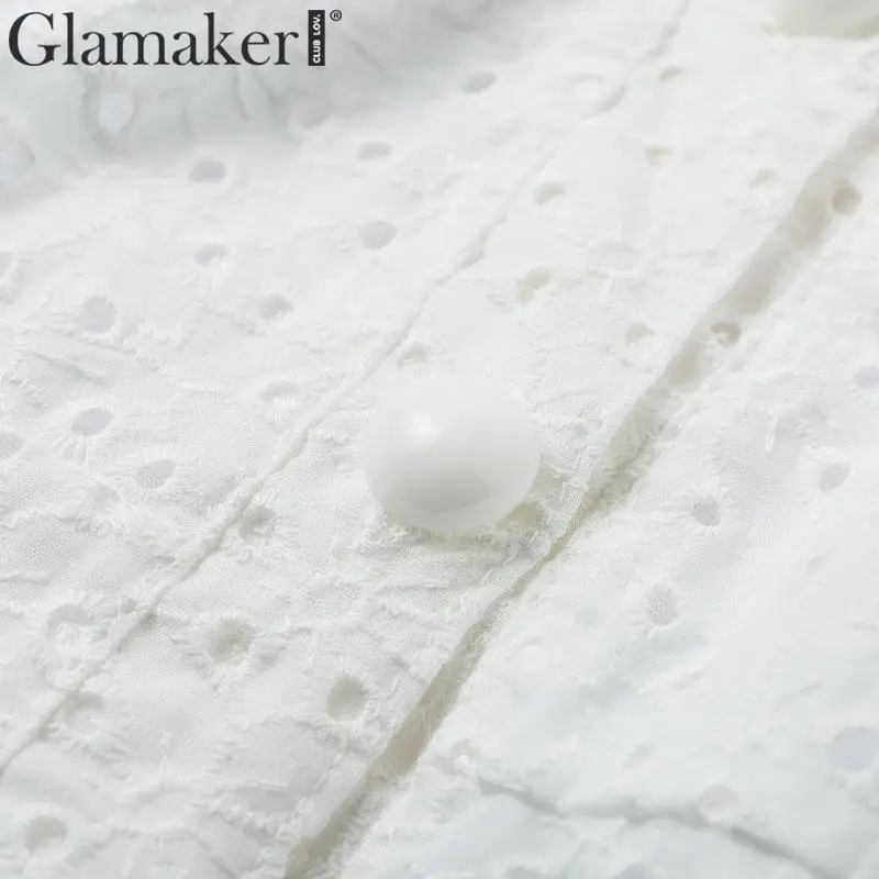 Женское длинное платье Glamaker Кружевное облегающее платье-макси на кнопках с