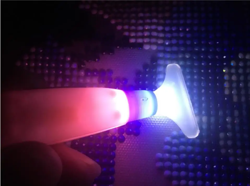 Алмазная живопись стразами DIY инструмент для рисования стилус со светодиодным