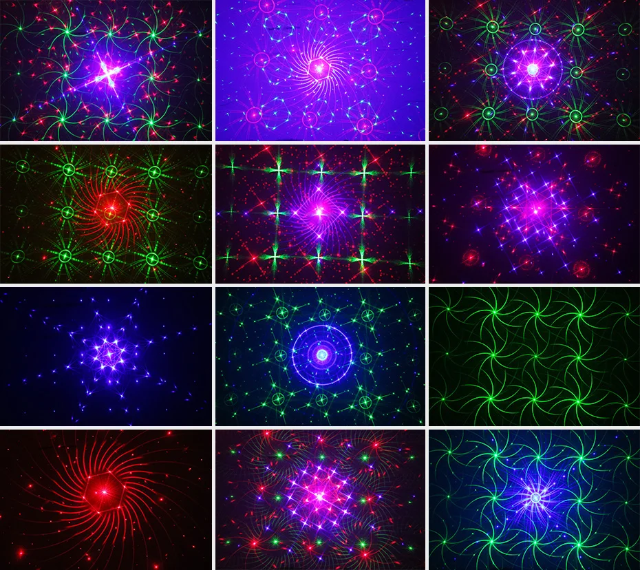 ALIEN, новинка, 96 узоров, RGB, мини лазерный проектор, светильник, DJ, дискотека, вечерние, музыкальный, лазерный сценический светильник, светодиодный, синий, Рождественский светильник s