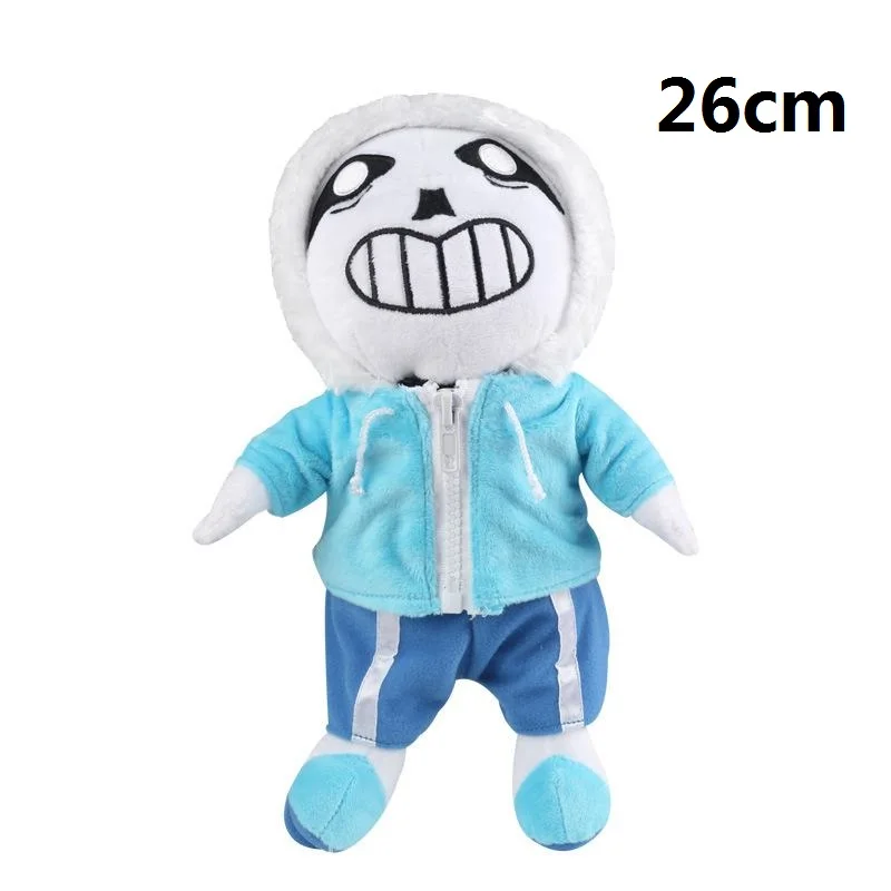 Sans Tatalia Sans Папирус из андертейл Asriel Toriel Temmie Undyne Мягкая кукла плюшевые куклы игрушки для детей рождественские подарки - Цвет: Sans