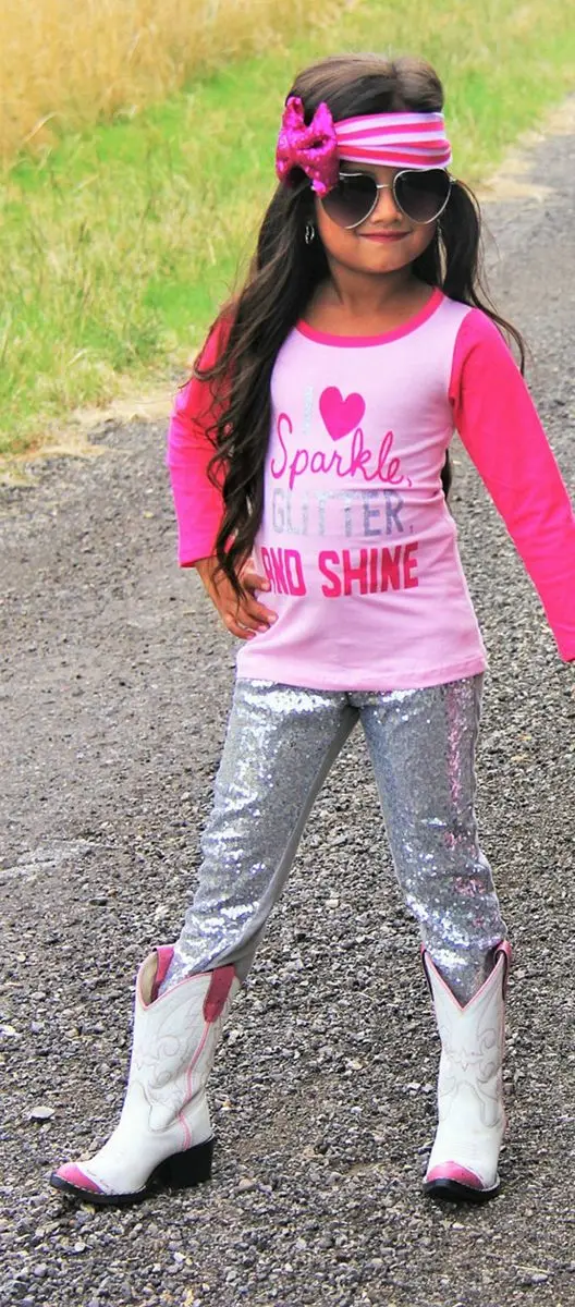 Лосины с блестками и золотыми лосины для девочек младенцев золотые штаны черные