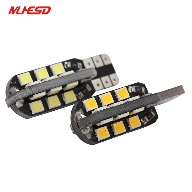 100 шт./компл. T10 24smd 2835 smd светильник t10 24led клиновидные боковые парковочная лампа