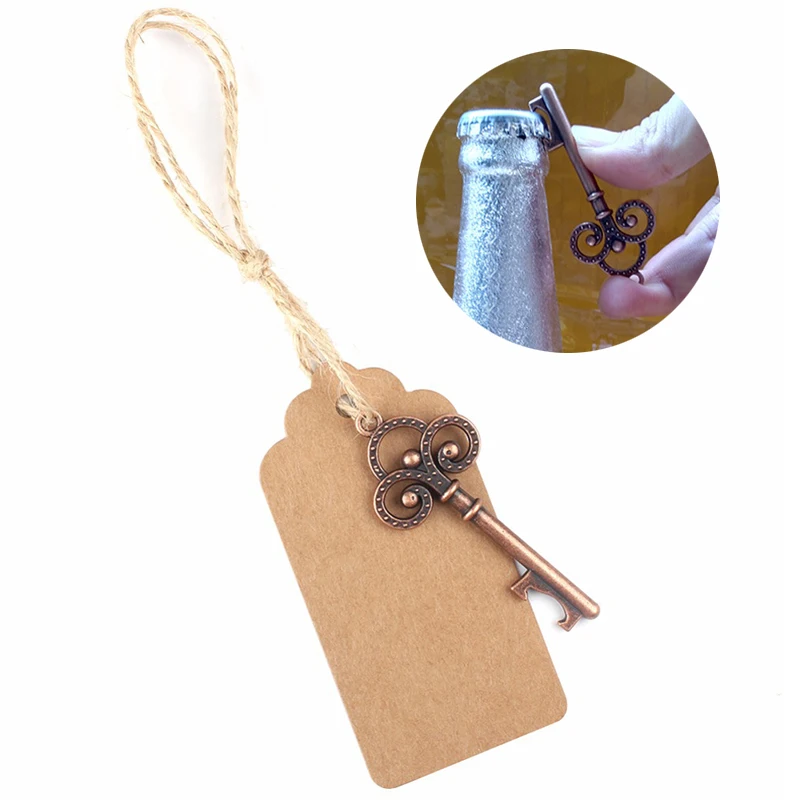 1 шт. Ретро Свадебные поздравительные свадебные сувениры вечерние в форме ключа