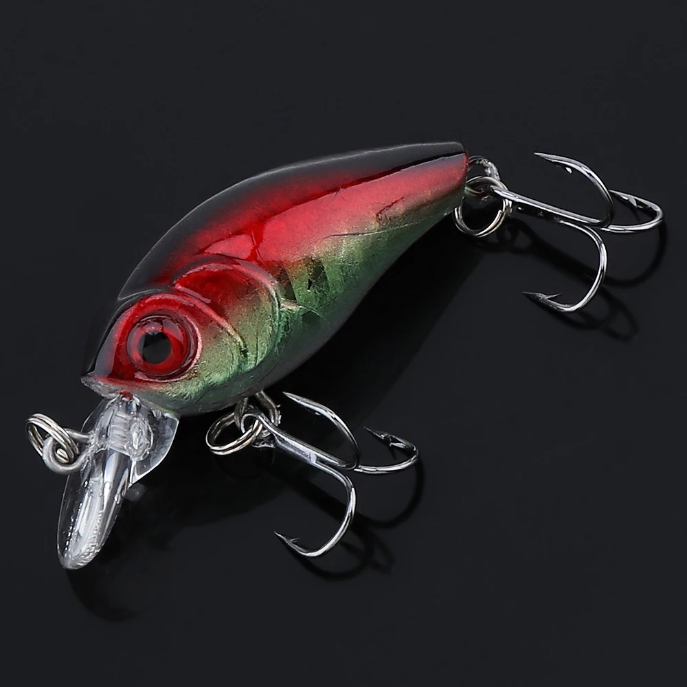 1 шт. 4 5 см 2 г рыболовная приманка для глубокого плавания Crankbait 0 м глубина туго