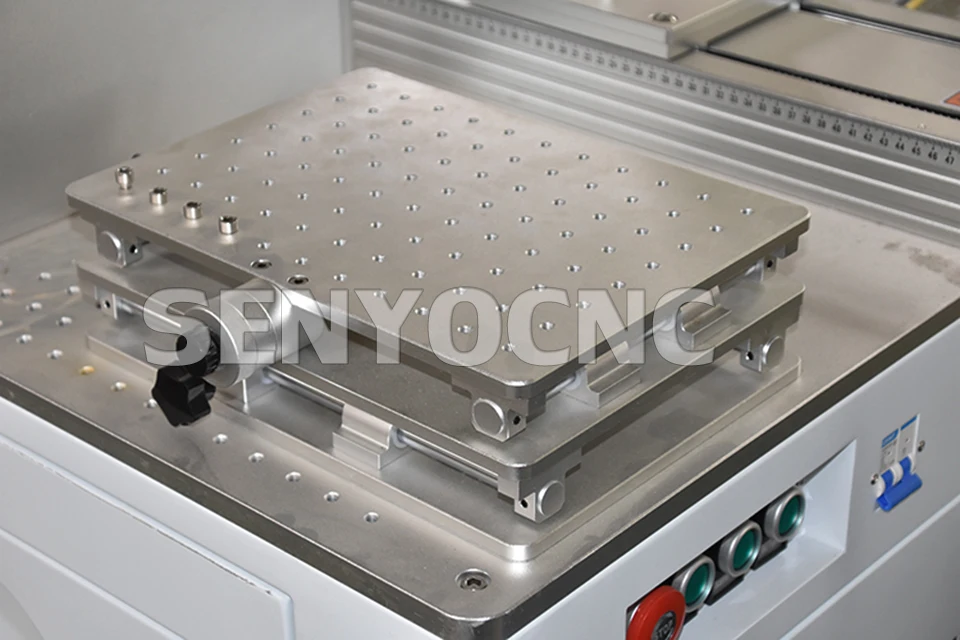 20 Вт оптоволоконная лазерная гравировка портативная волоконная с поворотным для