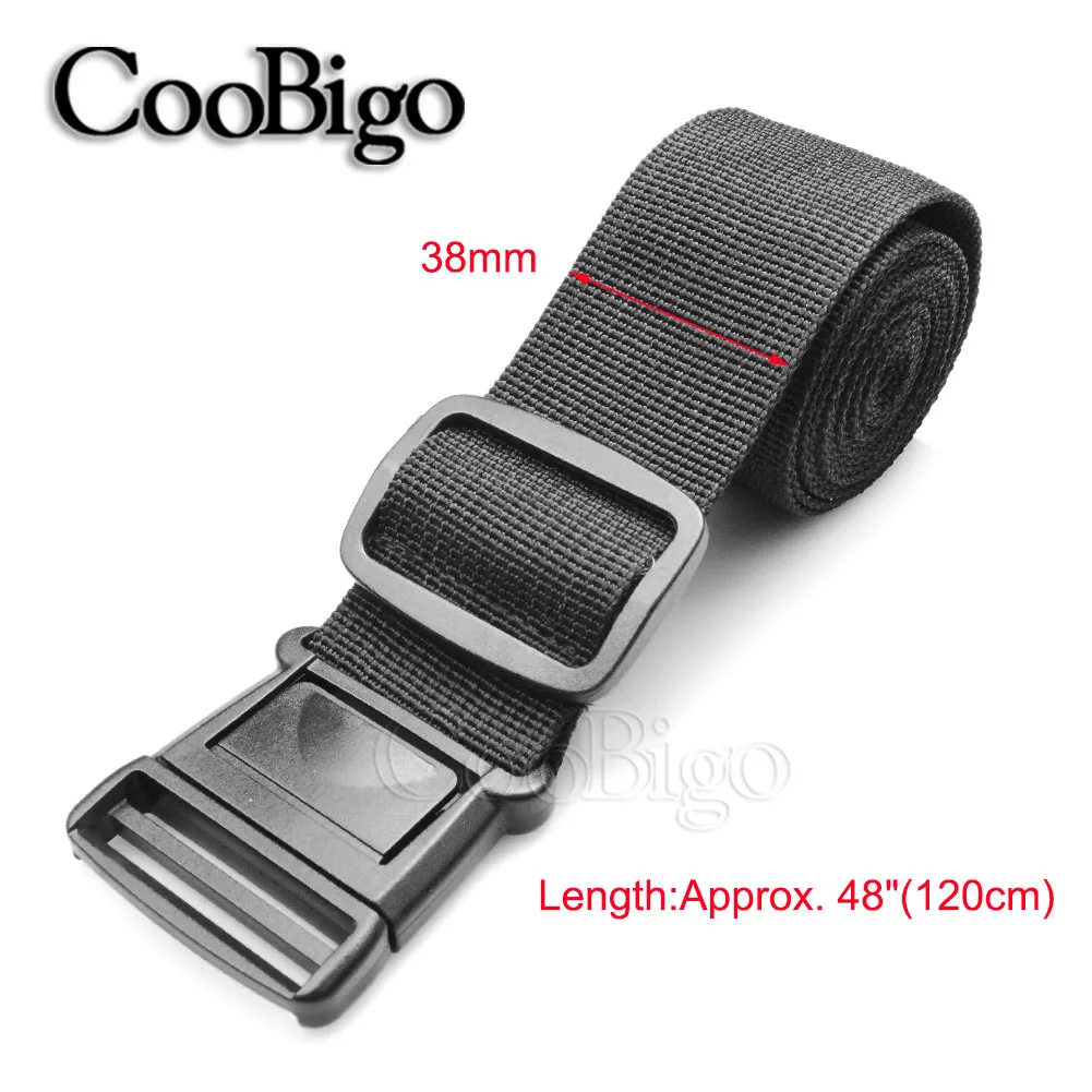 38mm Width Triglide 5 шт. открытый кемпинг матрас спальный мешок палатка ремень 4" L Тактический Рюкзак ремень Регулируемая пряжка привязанная лента аксессуары для путешествий - Цвет: 38mm Width Triglide