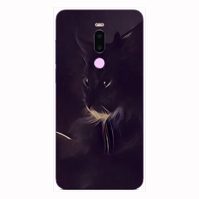 Чехол для meizu note 8 мягкий силиконовый чехол накладка из ТПУ с мультяшным рисунком