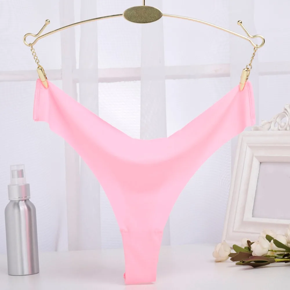 Нижнее белье женское ультратонкие бесшовные стринги|Женские трусики| |