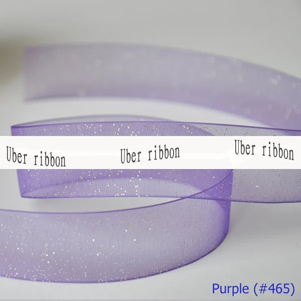 [IuBuFiGo] 1 1/2 &quot(38 мм) Серебряная Блестящая лента из органзы с принтом головные уборы