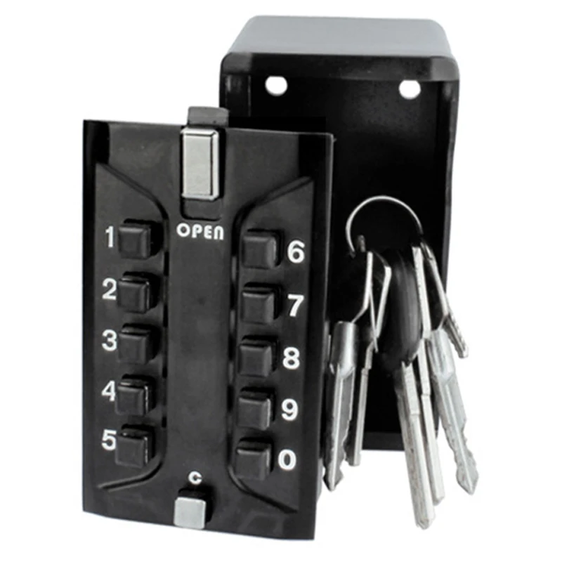 2020 настенное крепление для хранения ключей коробка безопасности замок из