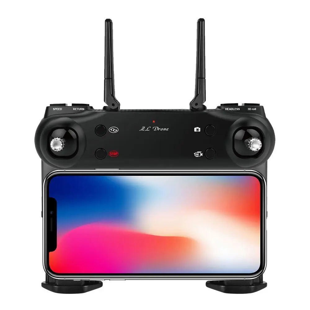 4K камера Дрон с Wi Fi FPV двойная складная 720P 1080p HD RC вертолет Квадрокоптер